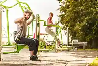 Outdoor Gym at Wadhwa The Haven